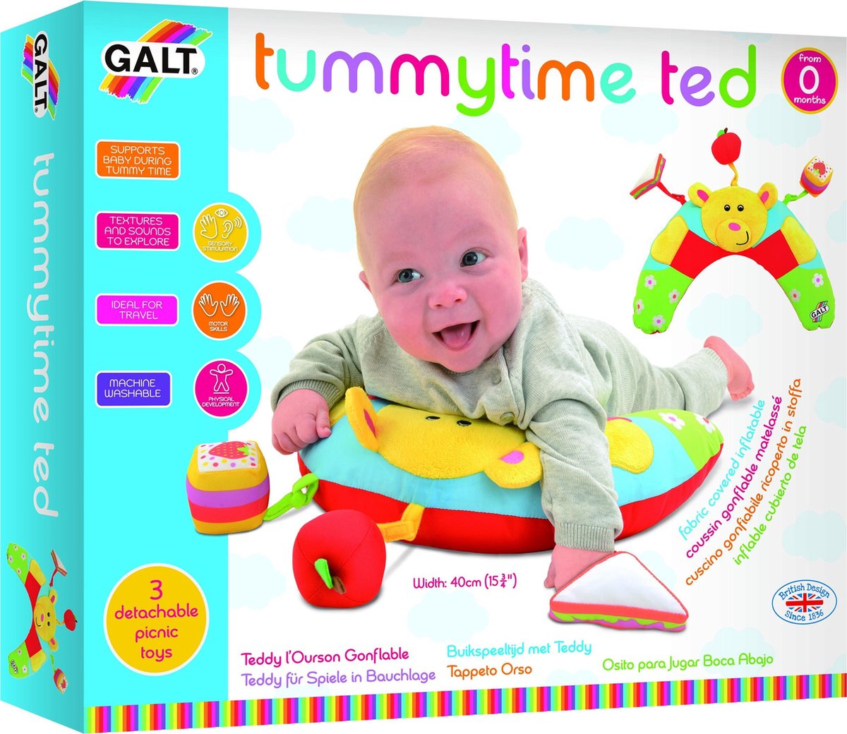 Galt Buikspeeltijd Met Teddy 40 Cm