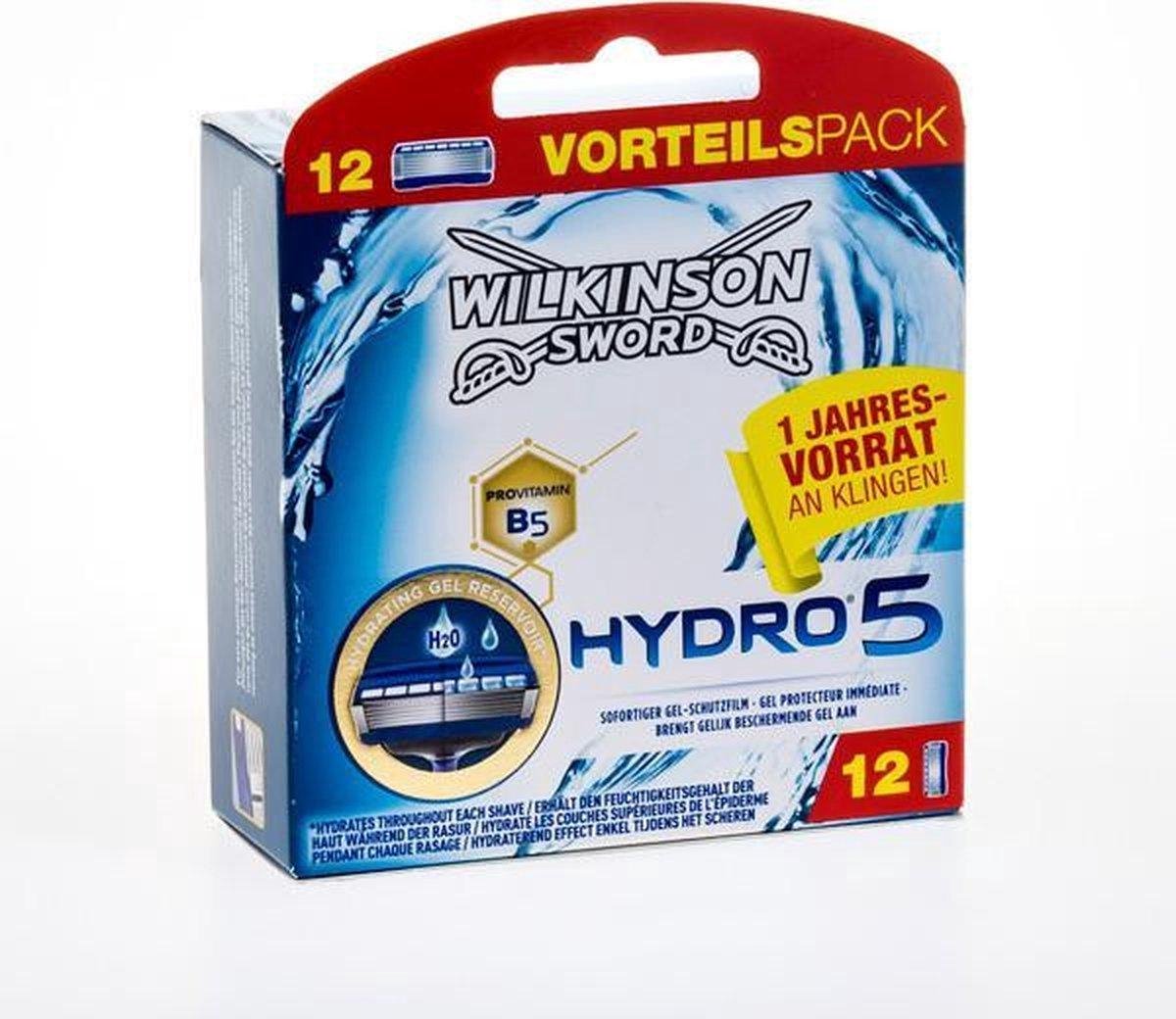 Wilkinson HYDRO 5  12 STUKS