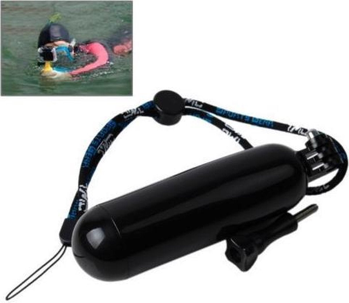 GoPro Bobber drijver mount zwart voor GoPro Hero en andere actiecamera's