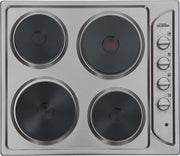 VALBERG BY ELECTRO DEPOT - TE 4 X EUT - Elektrische kookplaat  - inox