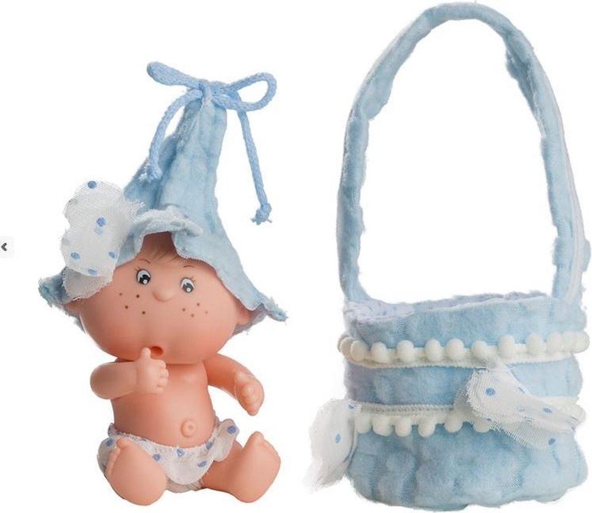 Berjuan Babypop Boutique Dolls 12 Cm Lichtblauw