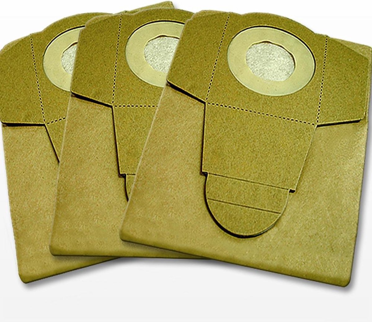 3x Monzana Stofzuigerzak voor Nat/Droogzuigers Modderzuiger 30L / 35L