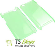 Apple iPod touch 4th Crystal hard Case Transparant Groen