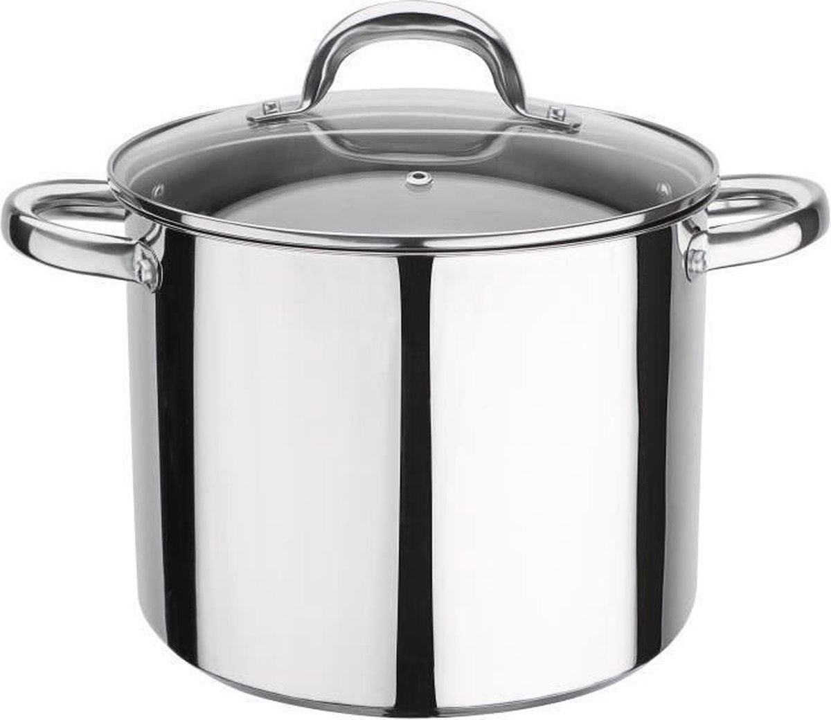 GSW Montreal - Kookpot van roestvrij staal - 10 l - Alle warmtebronnen inclusief inductie