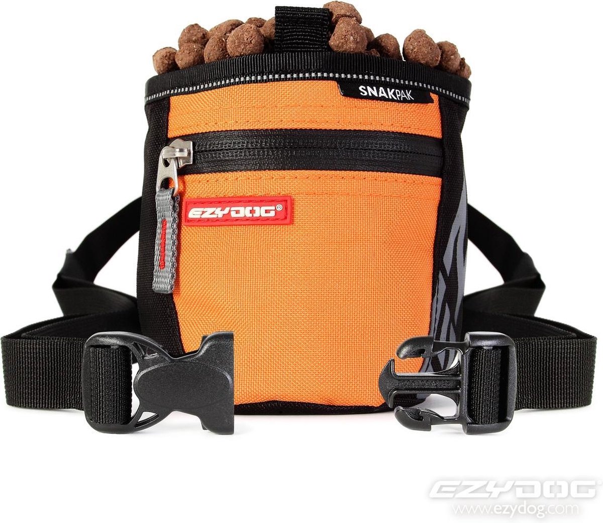 EzyDog SnakPak Beloningstasje - Oranje