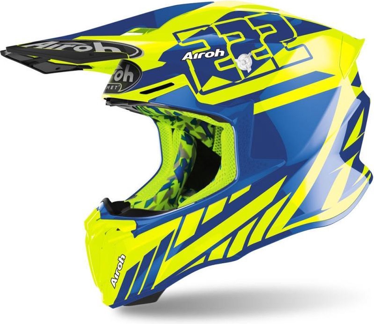 Airoh Twist 2.0 Cairoli 020 Gloss Crosshelm - Motorhelm - Maat L