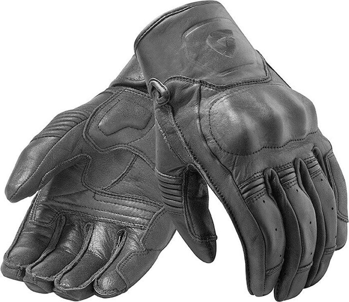 REV'IT! Palmer Black Motorcycle Gloves XZL