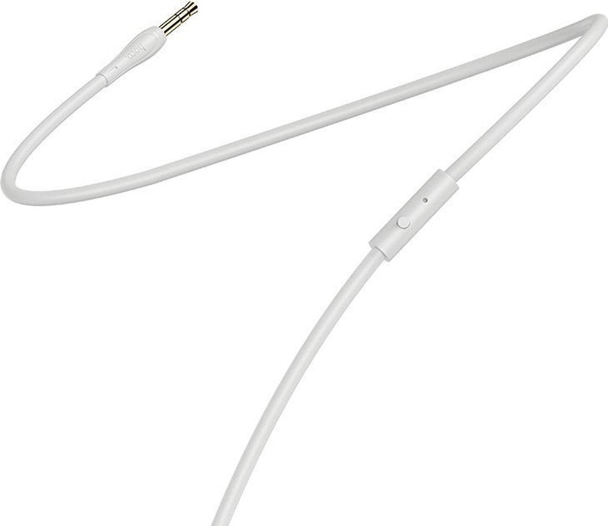 Premium Hoco UPA15 AudioJack kabel met microfoon - Aux naar Aux 3.5 mm - Audio Jack to Audio Jack