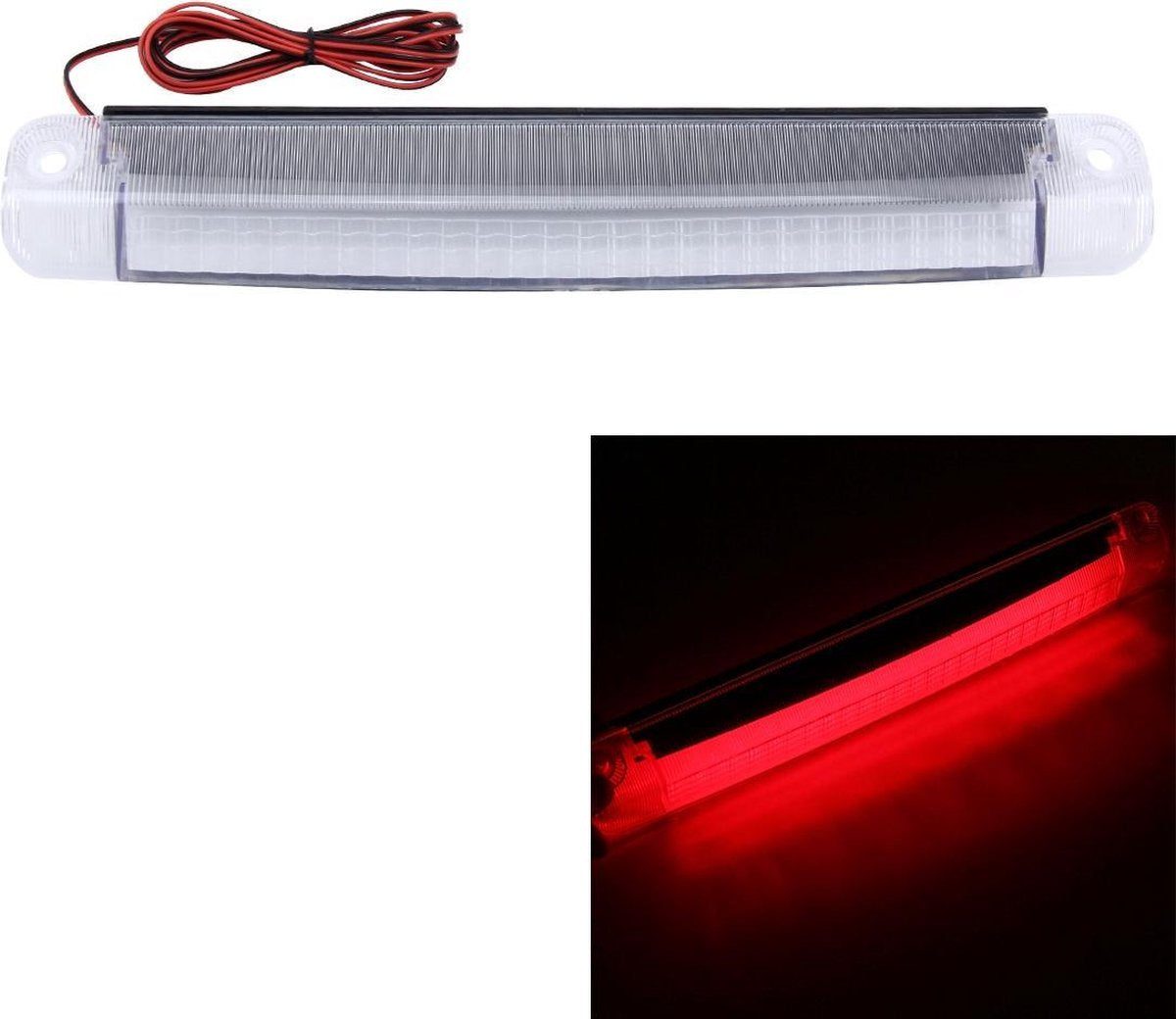 Auto Auto Derde remlicht met 18 LED-lampen