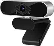 RealmPlus Webcam voor PC met Microfoon - Plug and Play - Thuiswerkplek - Camera - USB - Full HD - Zwart/Grijs