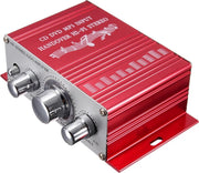 RCA Tulp 2-kanaals hifi-stereoversterker audio versterker - Rood