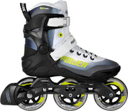 Powerslide Phuzion Krypton Voltage 100  Inlineskates - Maat 37 - Vrouwen - wit/zwart/geel