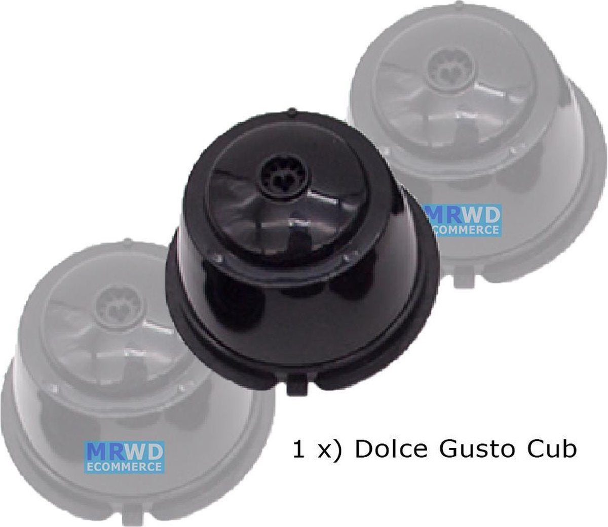 Herbruikbare Koffie Cup voor Dolce Gusto Zwart