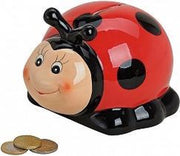 Spaarpot lieveheersbeestje 14 cm