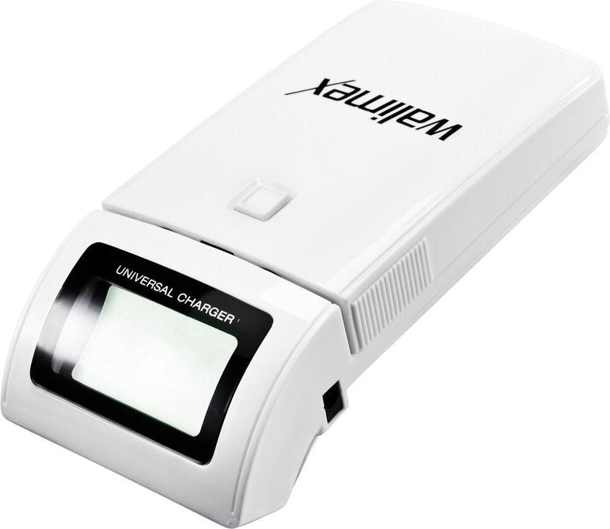 Walimex 18556 batterij-oplader Wit Auto/Indoor battery charger