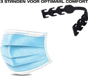 oorbeschermer voor mondkapjes - set van 5 stuks - mondmasker - oor - bescherming - earsaver - ear - saver - berscherming
