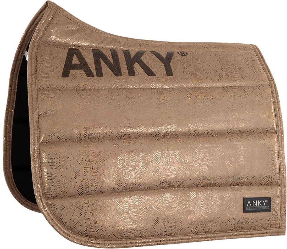 Anky Zadeldek  Limited Edition Suede Glitter - Brown - dressuur Full