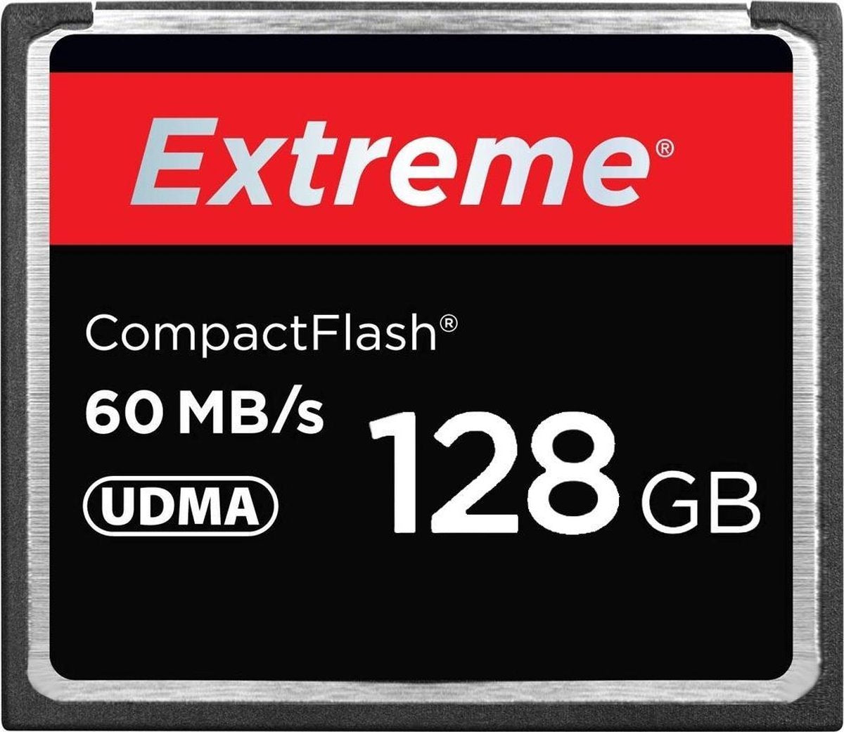 Compact flash card 128GB - Extreme - 400X lees snelheid