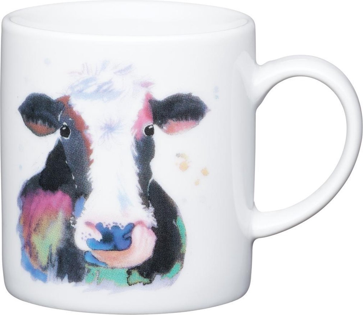 Espresso Kopje - Aquarel Koe - 80ml - KitchenCraft