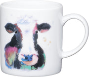 Espresso Kopje - Aquarel Koe - 80ml - KitchenCraft