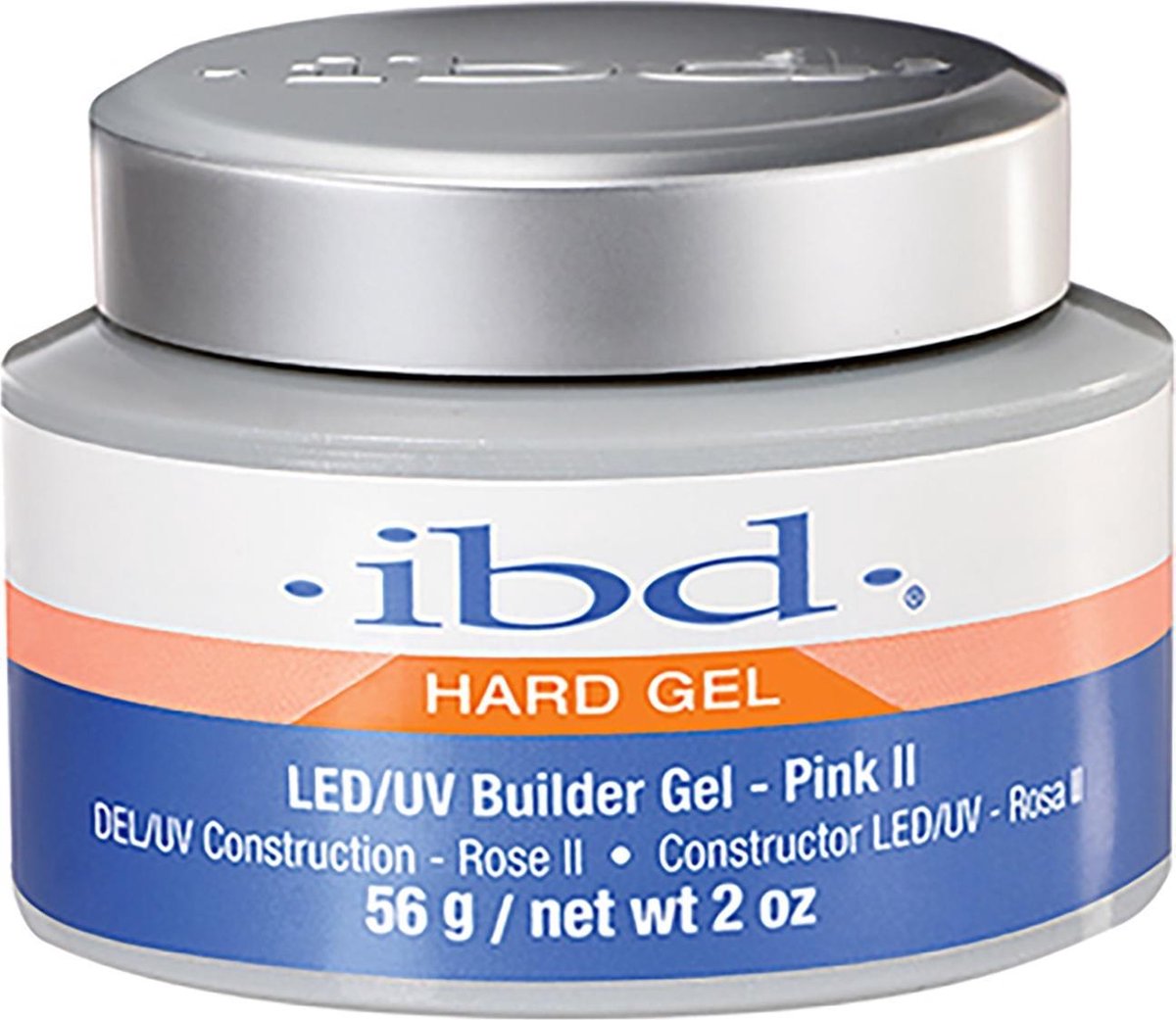 ibd - Hard Gel - LED/UV Builder Gel - Pink II - 14 gr