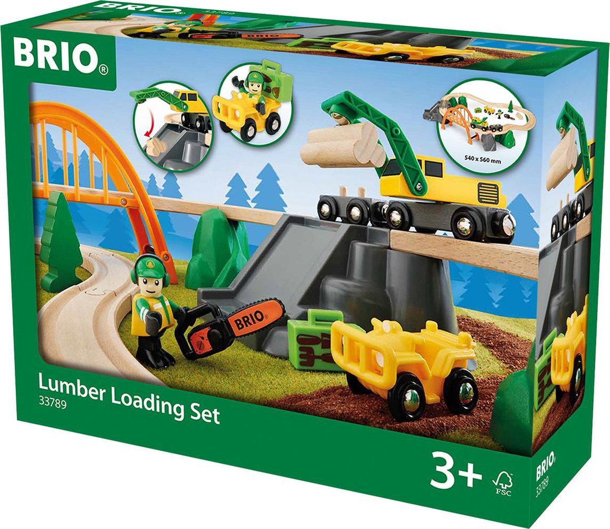 BRIO Treinset boswerker - 33789