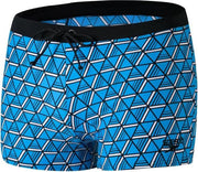 Speedo aquashort valmilton optic blok blauw - XXL