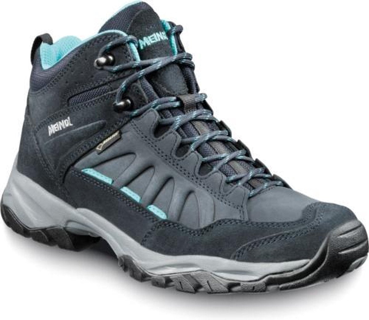 Meindl wandelschoen - Nebraska mid gtx - dames I blauw - 41.5