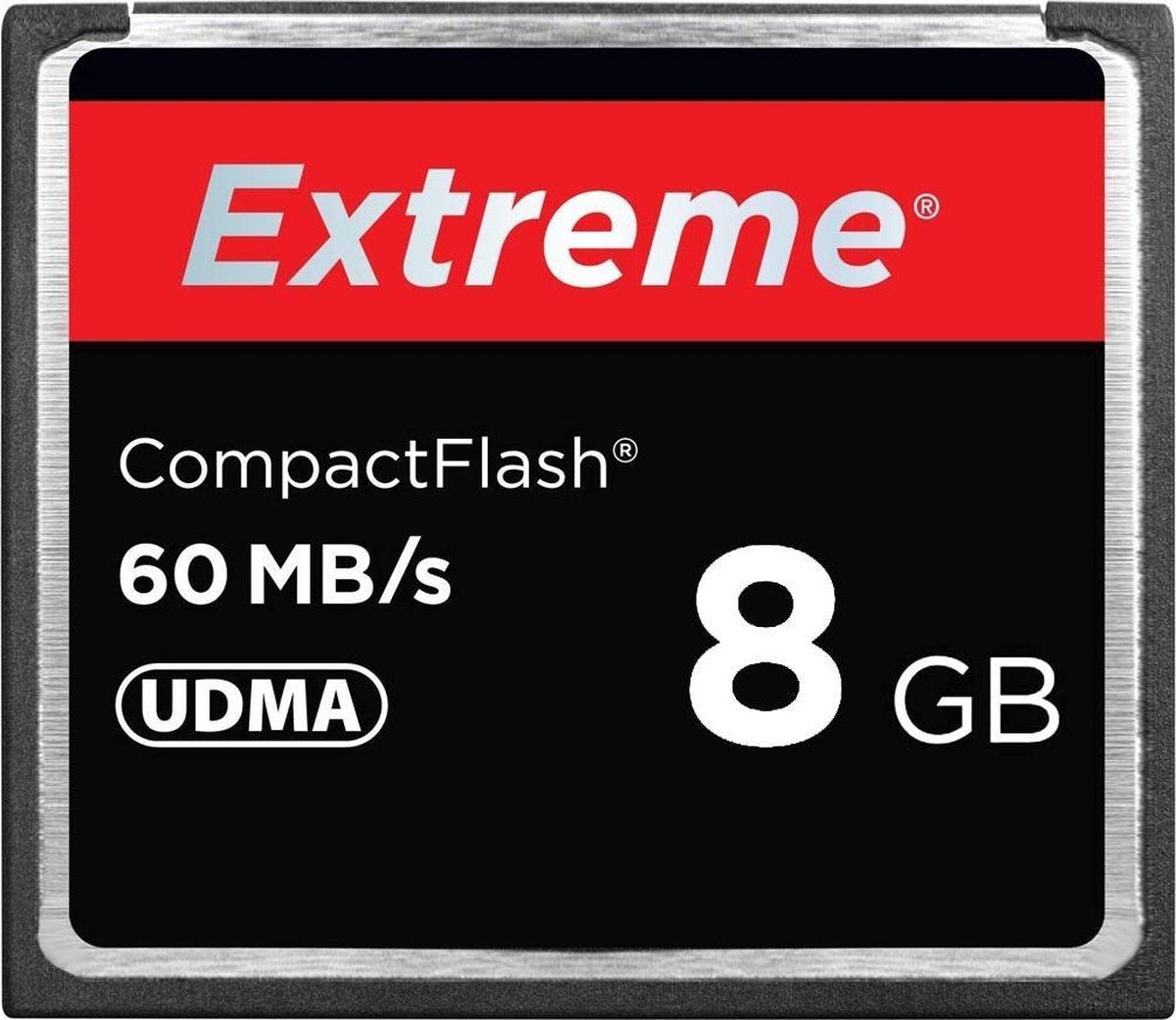 Compact flash card 8GB - Extreme - 400X lees snelheid