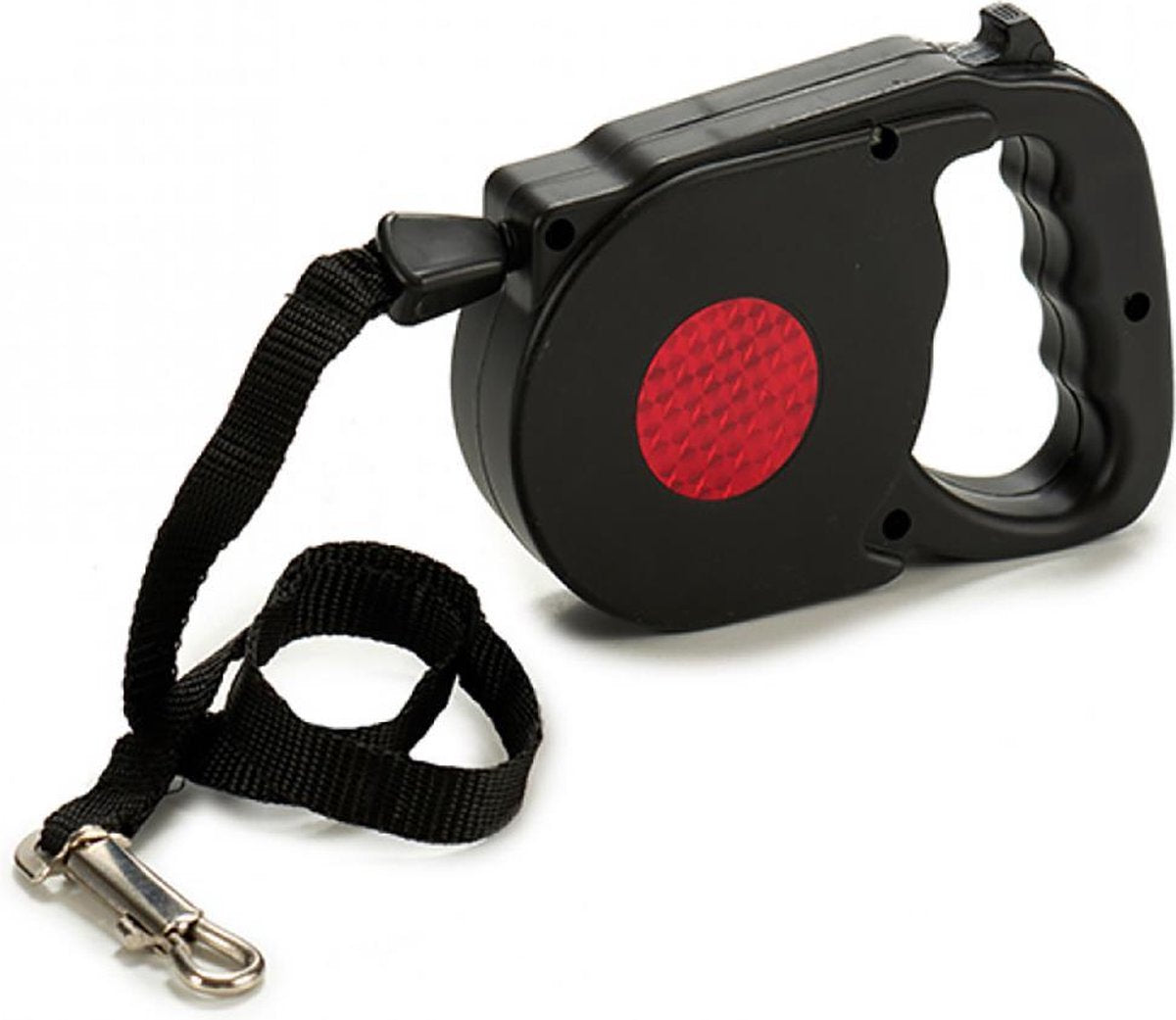 Hondenriem – Rollijn – Mascow – 5m / max 15kg – Zwart