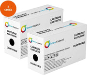 2x Huismerk toner Hp 85A Ce285A Laserjet Pro P1002 (Double pack) Zwart Toners-kopen_nl