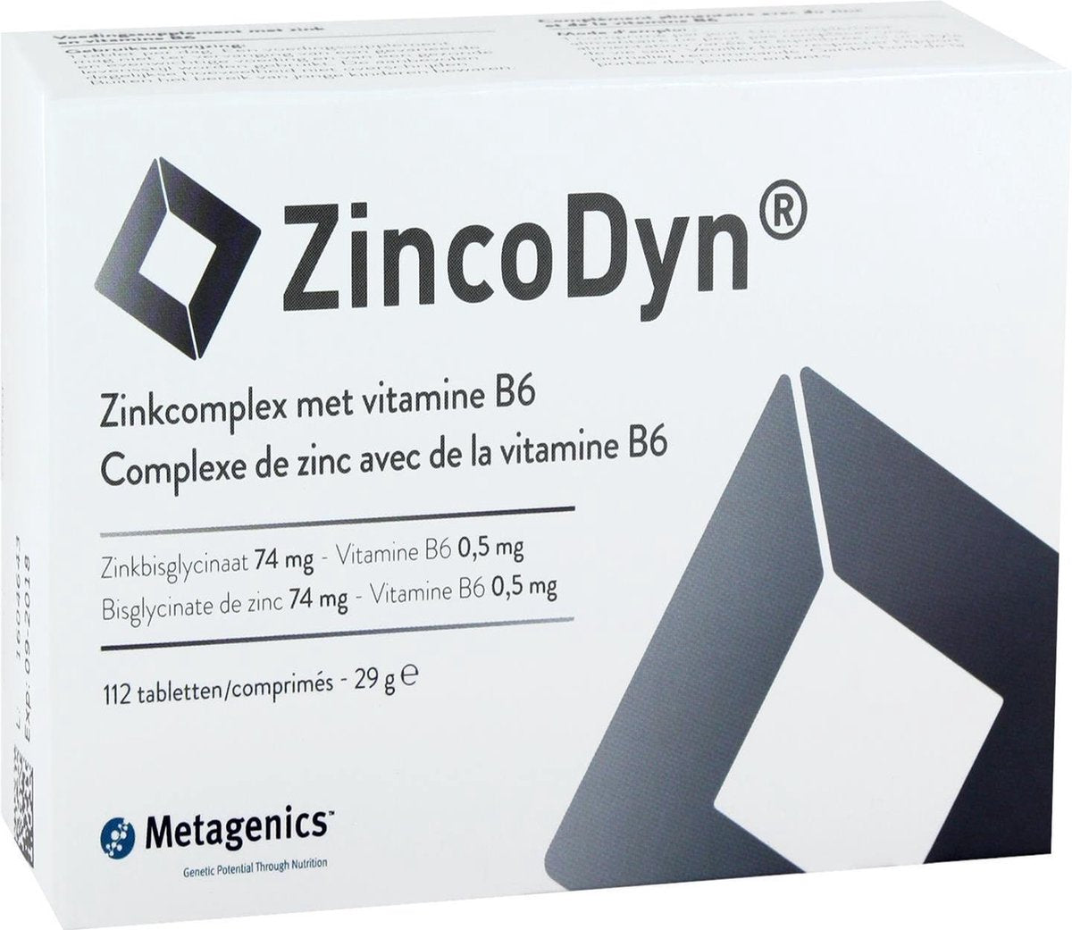 Metagenics Voedingssupplementen Metagenics Zincodyn 112tab