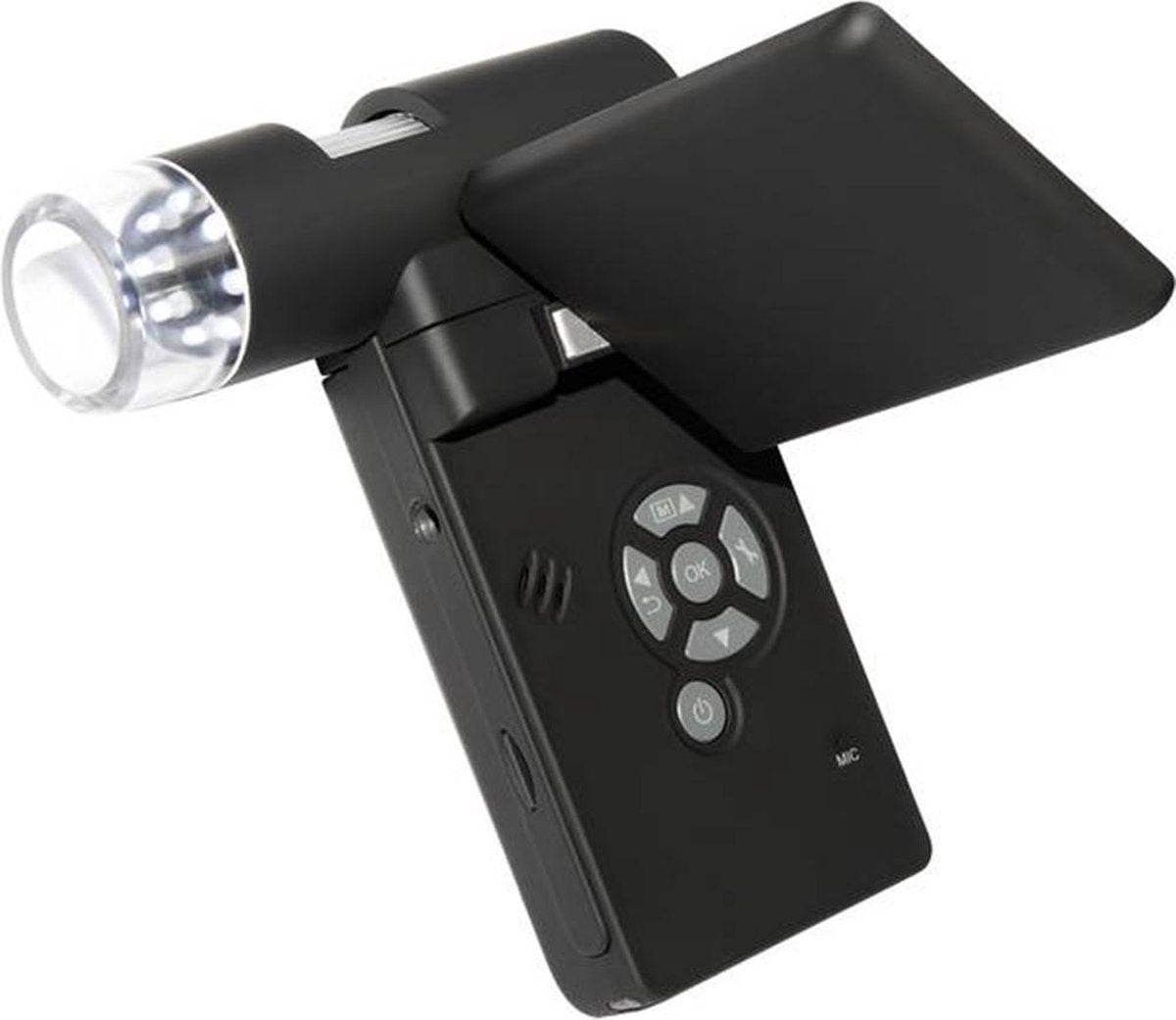 Toolcraft Usb-Microscoop Met Monitor 5 Mpix Digitale Vergroting (Max.): 500 X