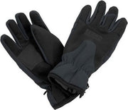 Zwart/grijze wintersport handschoenen voor volwassenen L