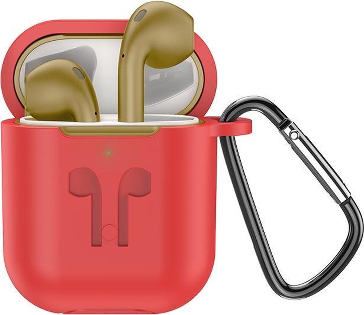 HOCO ES32 - Draadloze oordopjes - Bluetooth oortjes - Earbuds - Goud - Met siliconen beschermhoesje - Geschikt voor alle bluetooth smartphones zoals Apple iPhone en Android