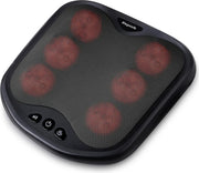 LifeGoods Voetmassage Apparaat - 18 Shiatsu Massagekoppen - Infrarood Warmte Stand - Wasbare Hoes - Zwart
