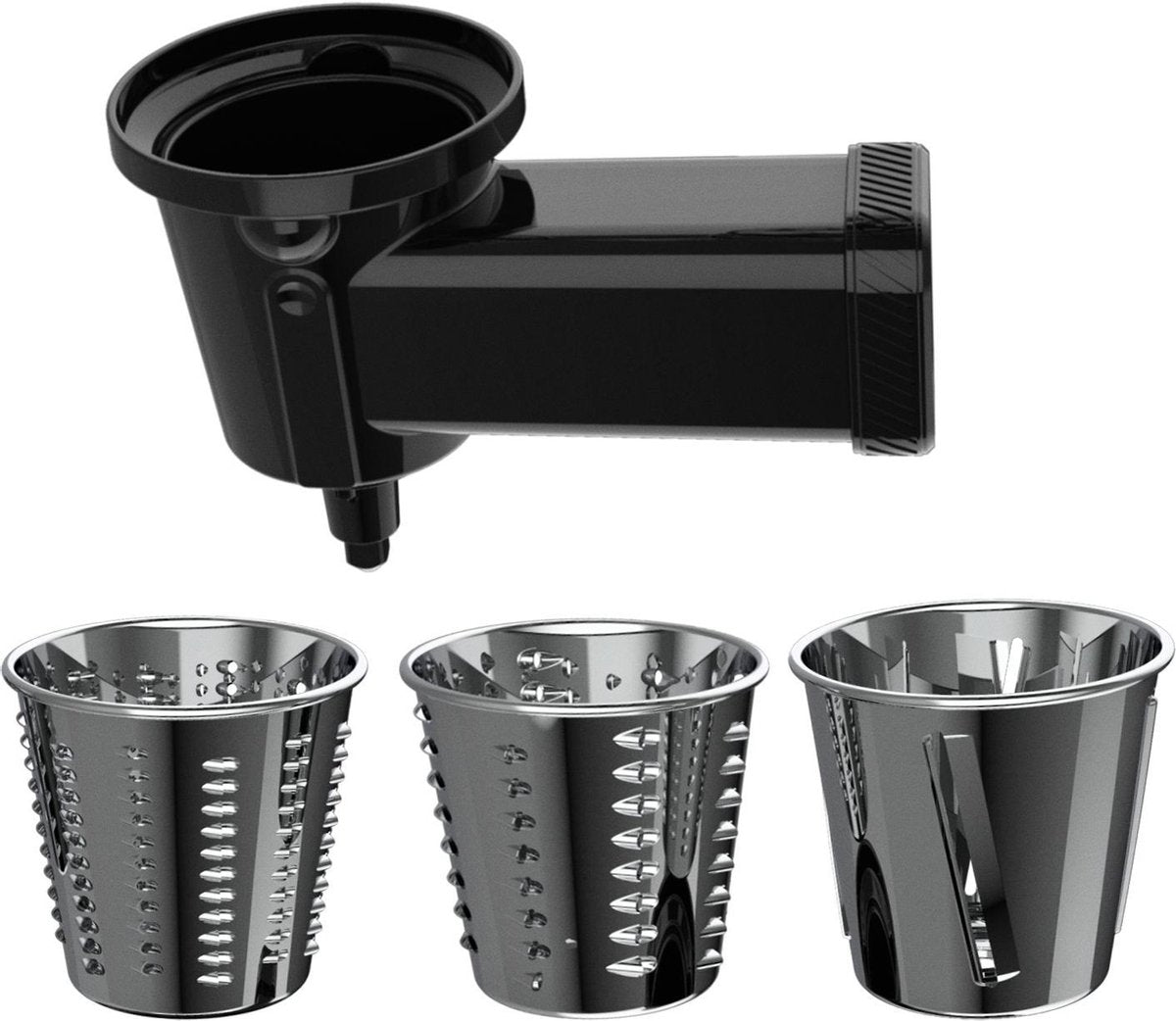 Cecotec Keukenmachine - Salade opzetstuk -  Spiraalsnijder - Accessoire
