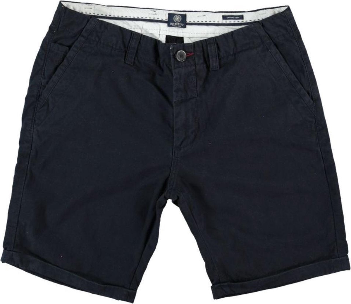 Dstrezzed donkerblauw twill cotton chino short - Maat W28