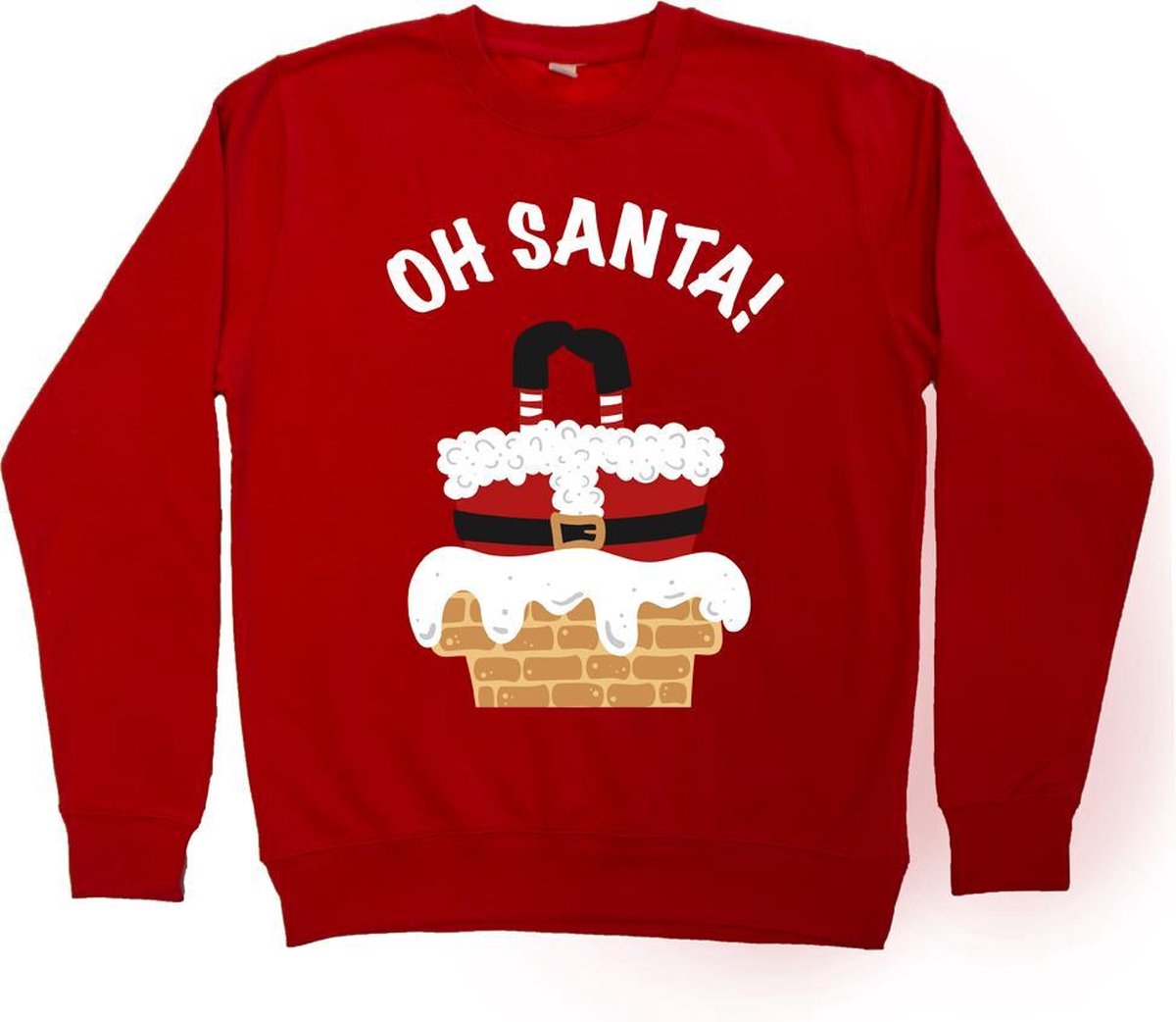 Kersttrui Oh Santa maat L