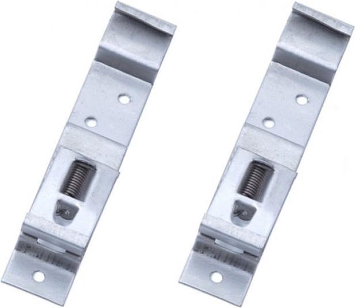 Kentekenplaat houders/klemmen RVS aanhangwagen (2 stuks)