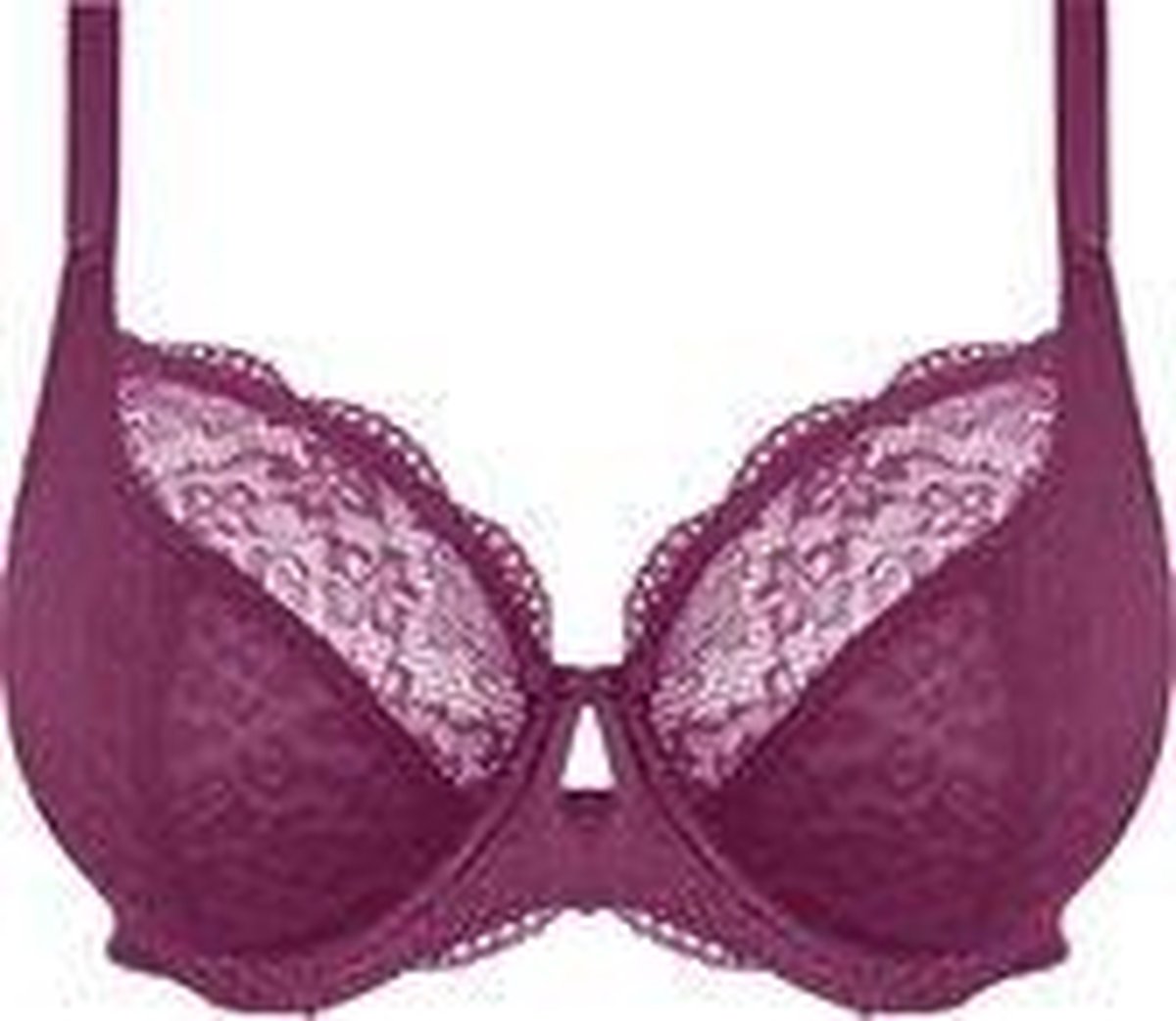 Freya - FREYA FANCIES UW Plunge Bra - Berry - Vrouwen - Maat 75D
