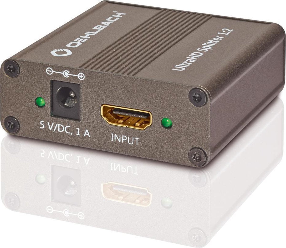 Oehlbach HDMI®-verdeler voor UltraHD-signalen
