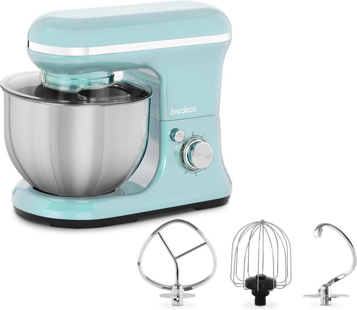 Bredeco Keukenmixer 1.200 W - 5 L - orbitaal roersysteem