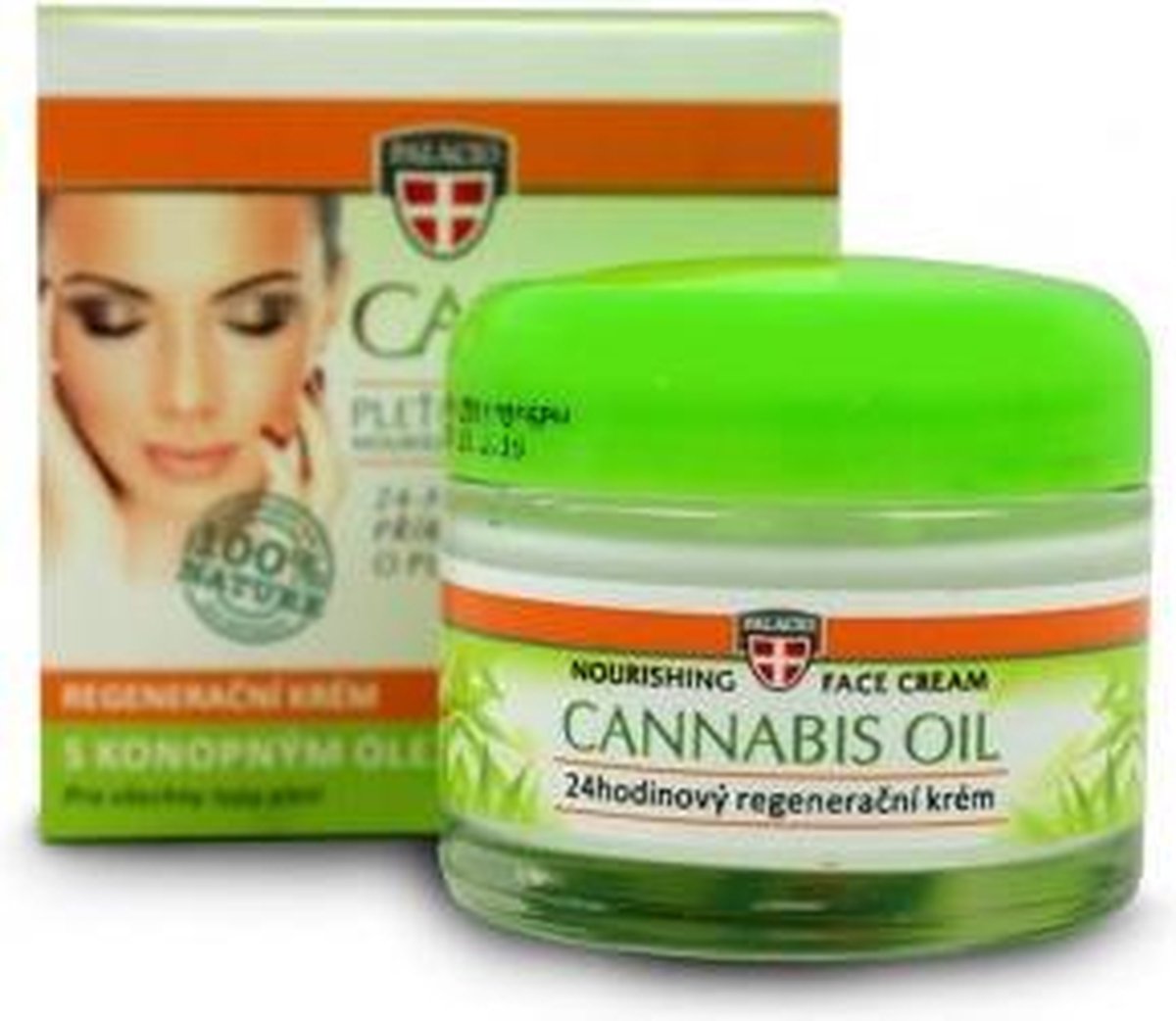 Gezichtscrème met cannabisolie 50ml