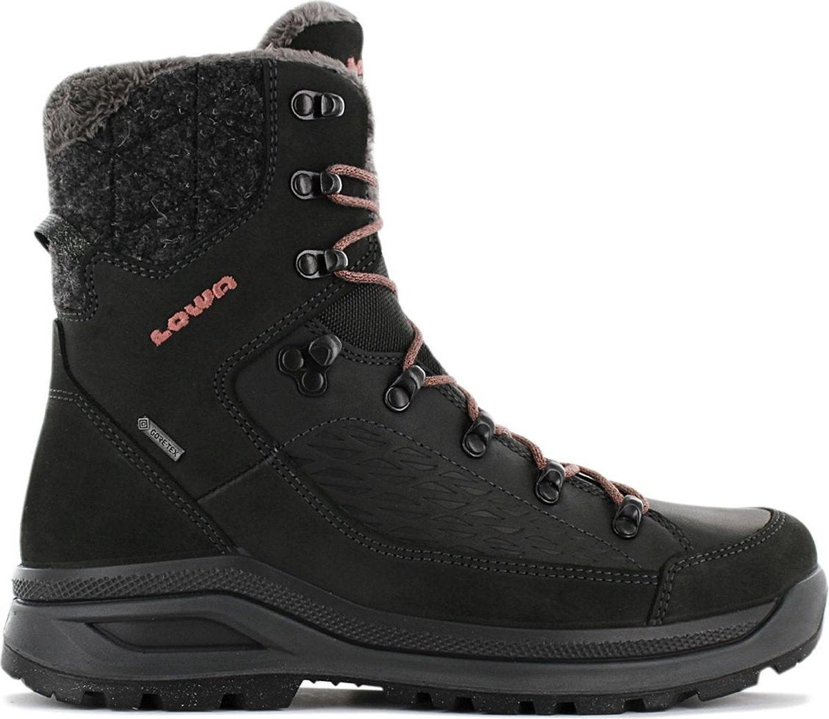 LOWA Renegade Evo Ice GTX WS - Gore-Tex - Dames Wandelschoenen Trekking Outdoor schoenen Laarzen Boots Zwart 420950-0937 - Maat EU 38 UK 5