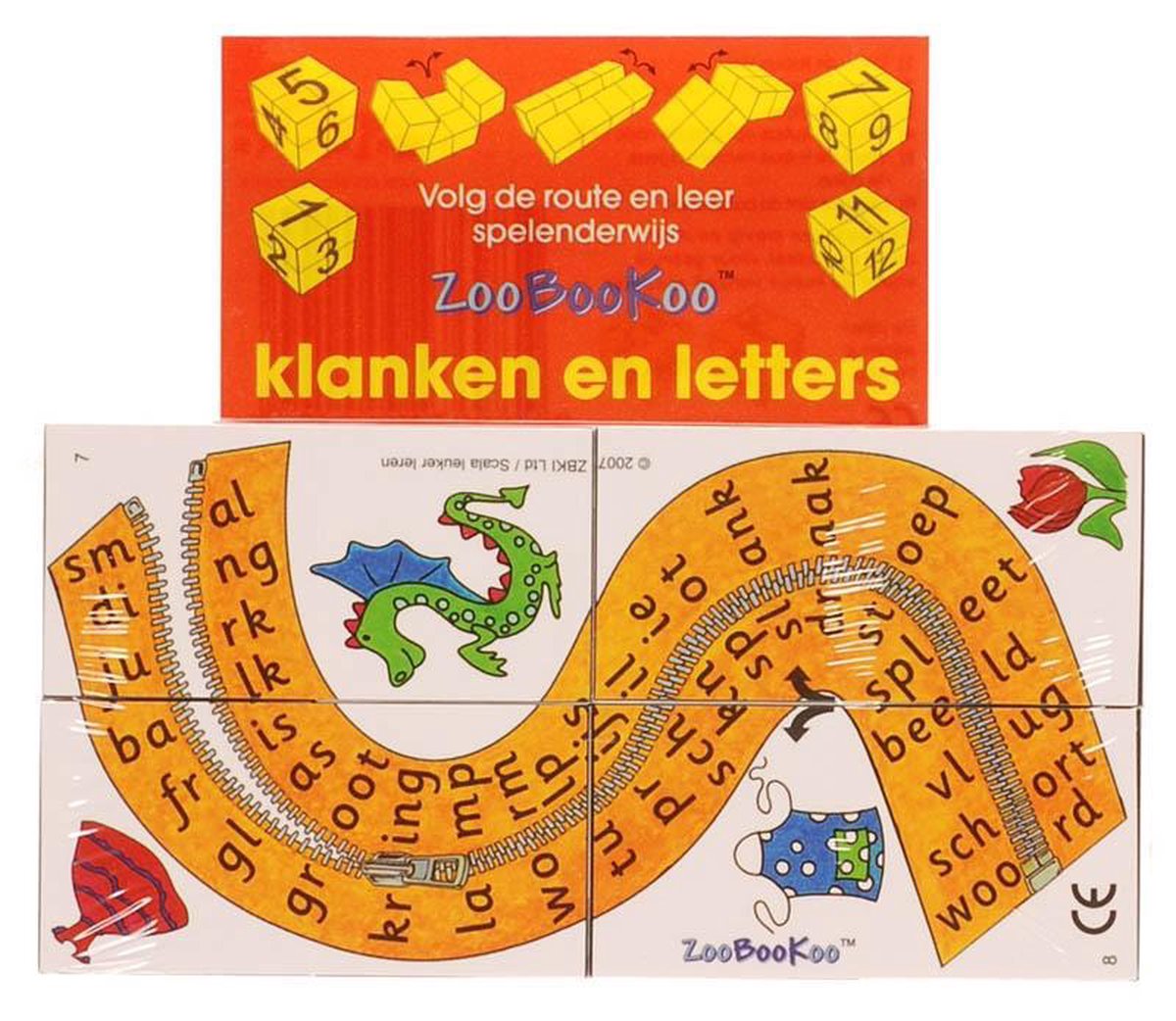 ZooBooKoo kubusboek  -   Klanken en letters