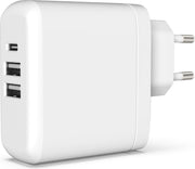 BeHello Multi-Charger USB - C PD + 2 USB Ports (Wit) 45W