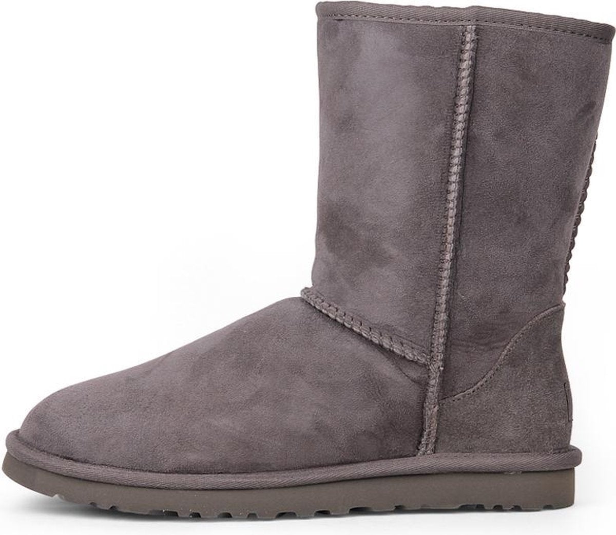 UGG - Dames Snowboots Classic Short Grey - Grijs - Maat 36