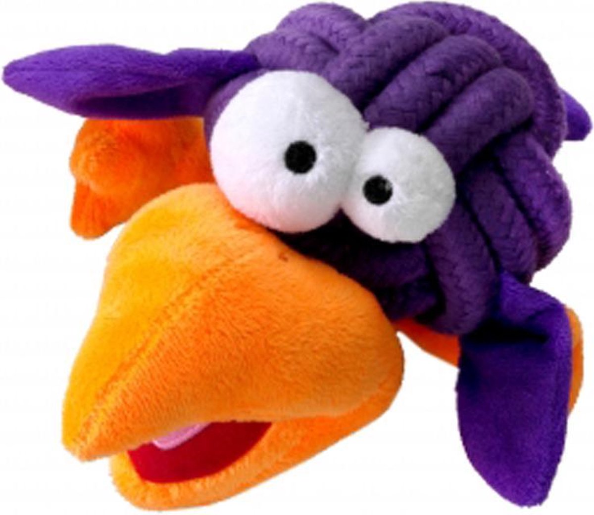 Bobble Knotplush Paars 8
