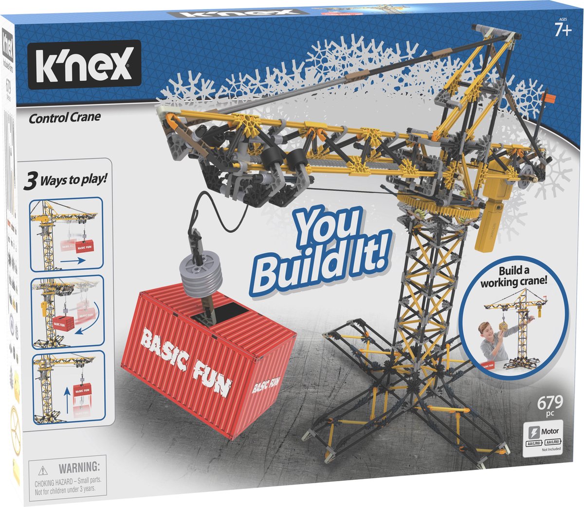 K'NEX Constructiekraan - Bouwset